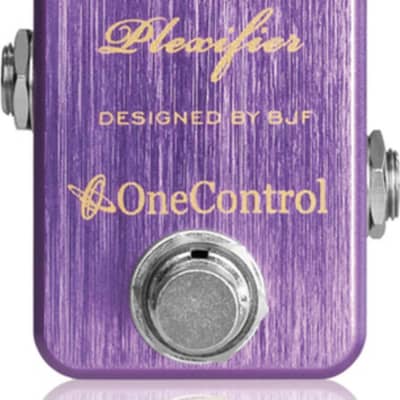 One Control Purple Plexifier Distortion Guitar Effect Pedal image 1