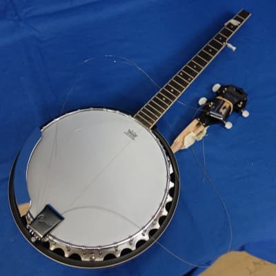 Ozark 5 String Banjo Left Handed and Padded Cover for sale