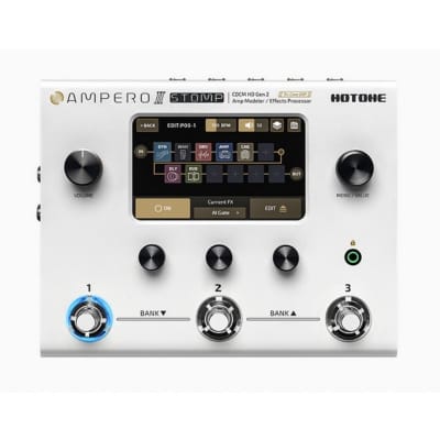 Hotone Ampero II Stomp Amp Modeler / Effects Processor for sale