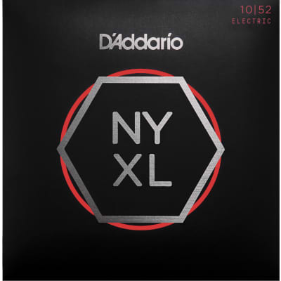 D'Addario NYXL1052 Nickel Wound Electric Guitar Strings, Light Top / Heavy Bott image 1