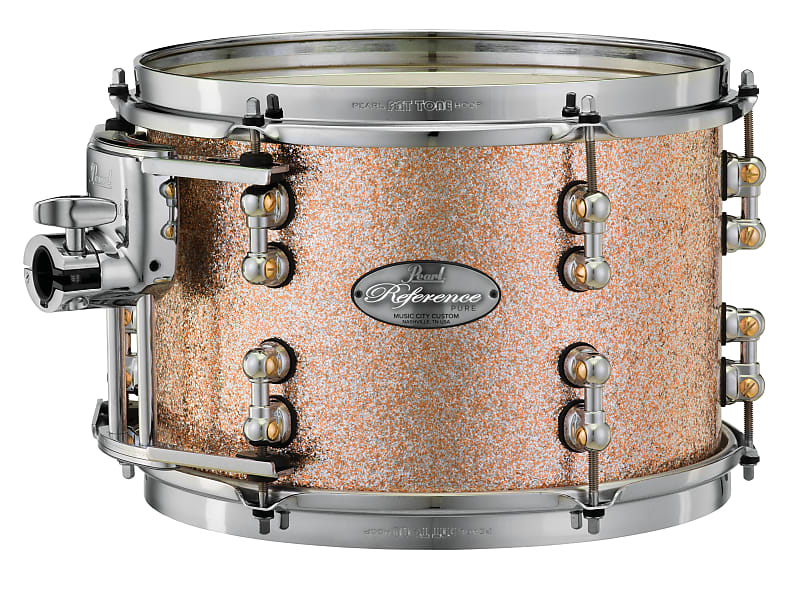 Pearl Music City Custom 13"x11" Reference Pure Series Tom BRIGHT CHAMPAGNE SPARKLE RFP1311T/C427 image 1