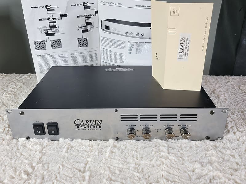 Carvin TS100 Power Amp Reverb