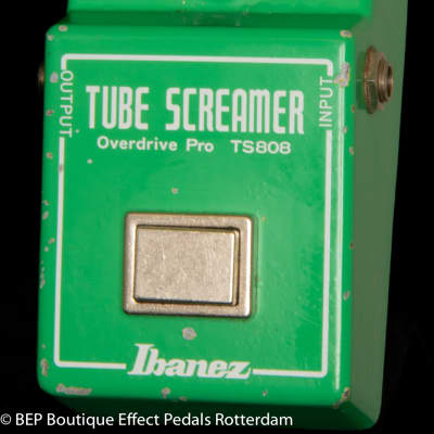 Ibanez TS-808 Tube Screamer with JRC4558D op amp, 1981 s/n 170086 Japan image 5