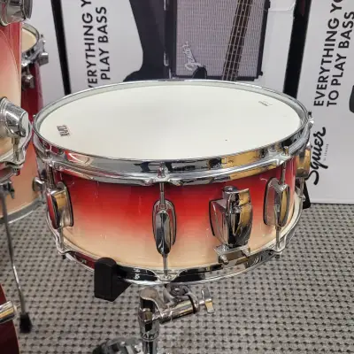 Mapex Pro M Series 4 Pc Shell Pack With Extras 2000s Red Fade image 5