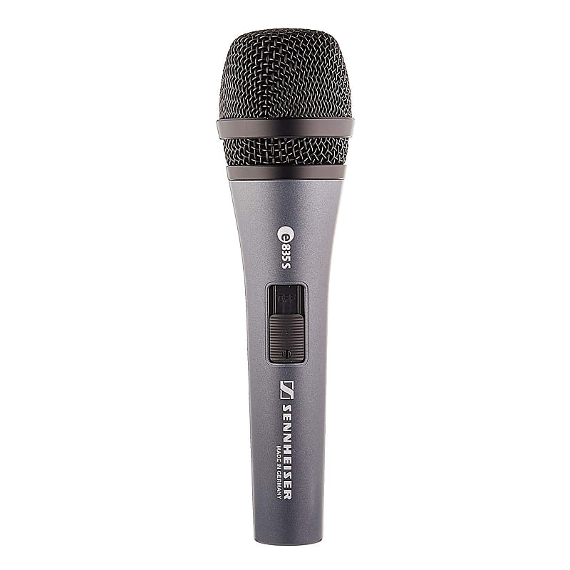 Sennheiser E835S HandHeld Dynamic Cardiod Microphone with Switch image 1