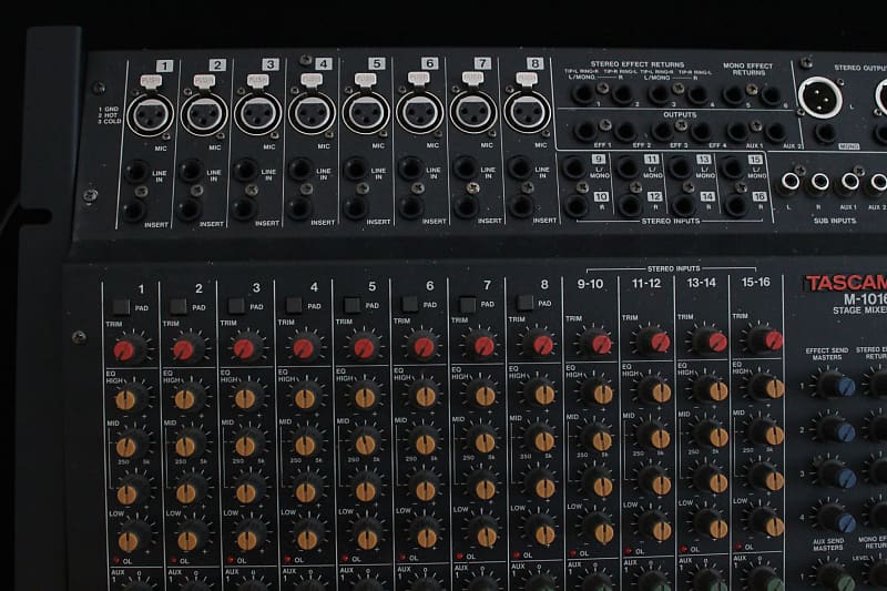 TASCAM M-1016 | Reverb