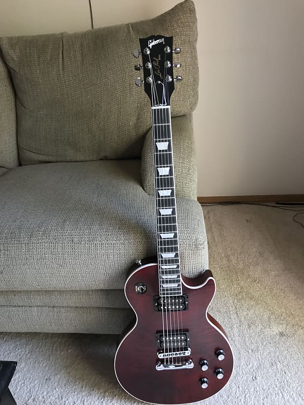 Gibson Les Paul Signature Player Plus 2018 Wine Red | Reverb