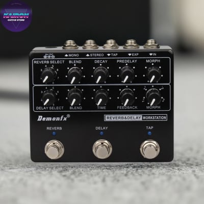 Demon Fx DemonFx Dual Mod Workstation Delay Reverb Tremolo Phaser