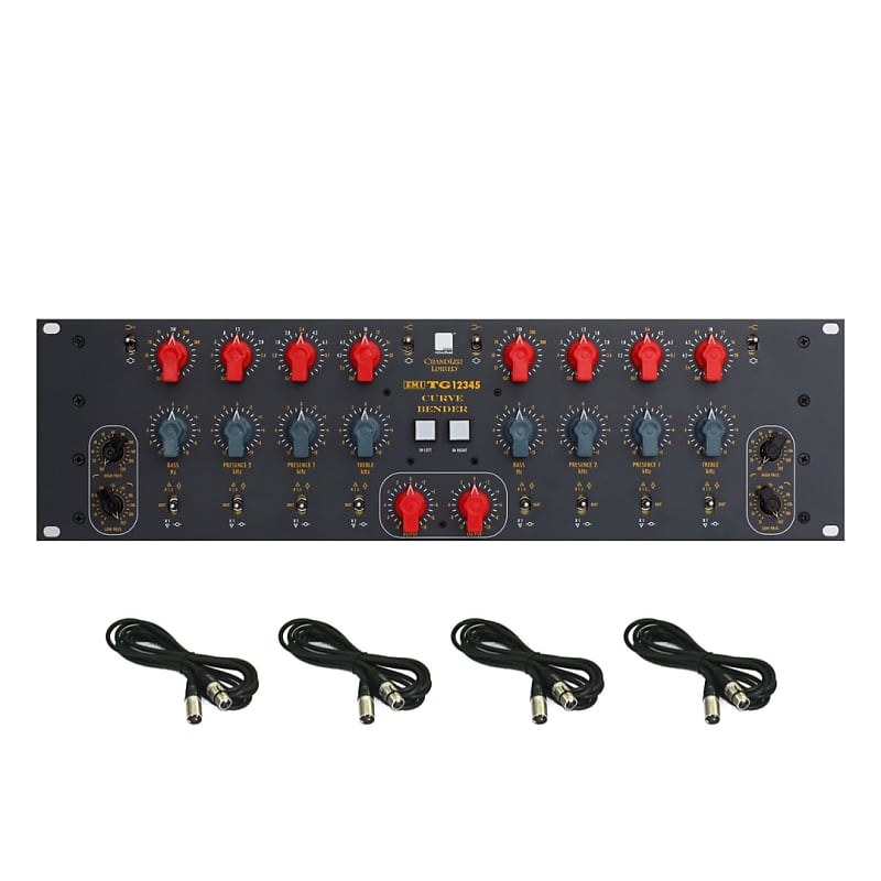 New Chandler Limited TG12345 Curve Bender Dual/Mono EQ, 3-space Rackmount EMI/Abbey Road Studios image 1