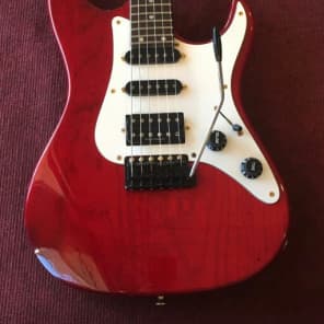 Valley Arts California Pro Guitar - USA Trans Red | Reverb