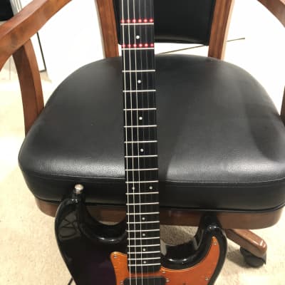 Fretlight Orianthi Signature FG-551 Guitar Learning System Trans Purple w/ case, software & extras image 19