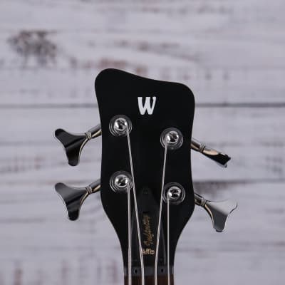 Warwick RockBass Infinity Bass Guitar | 4 String | Nirvana Black Transparent image 7