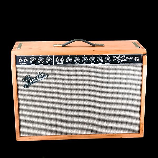 Fender Custom Shop 30th Anniversary 64 Custom Deluxe Reverb Master Built Natural Pine Guitar Amp