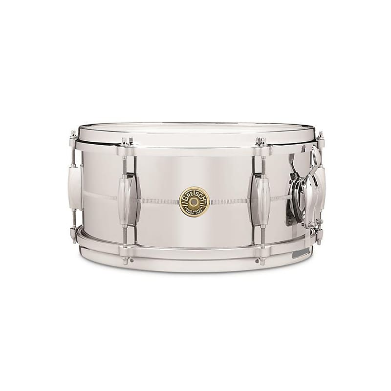 Gretsch G4168 USA Custom 6x13" Chrome/Brass Snare Drum image 1