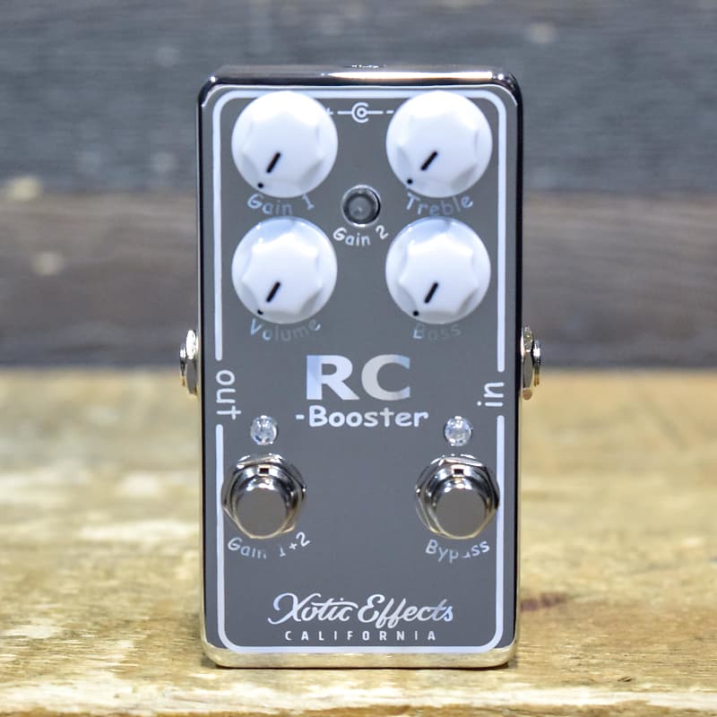 Xotic Effects RC Booster V2 Super Transparent 20dB+ Clean Boost