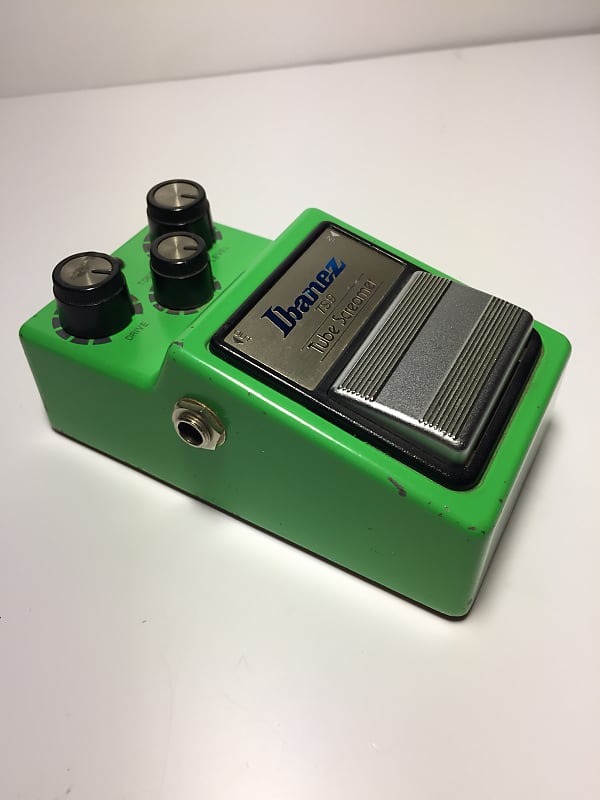 Ibanez TS9 Tube Screamer 1981/82 JRC4558D Black Label | Reverb