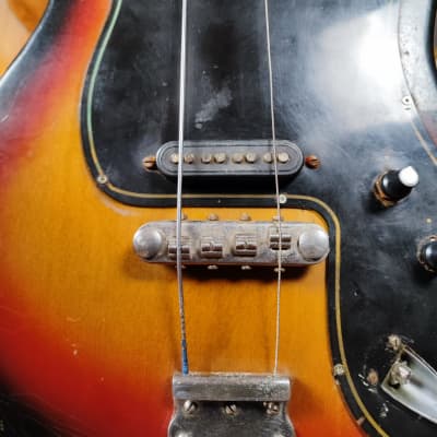 Musima De Luxe 25v Vintage Bass Guitar Jazz Master Jaguar Rare Ddr Gdr Ussr image 4