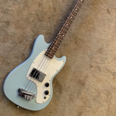 Kalamazoo Vintage B-1 Bass 1960's Frost Blue Medium 31" Scale image 1