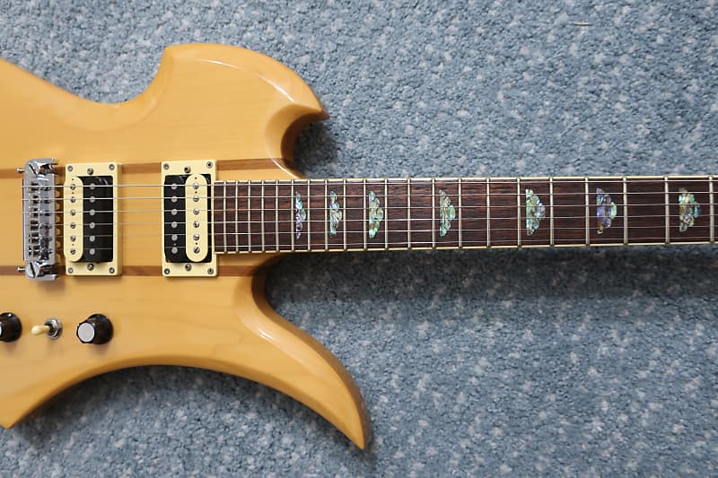 Bc Rich Mockingbird Koa/Mahogany R Logo | Reverb