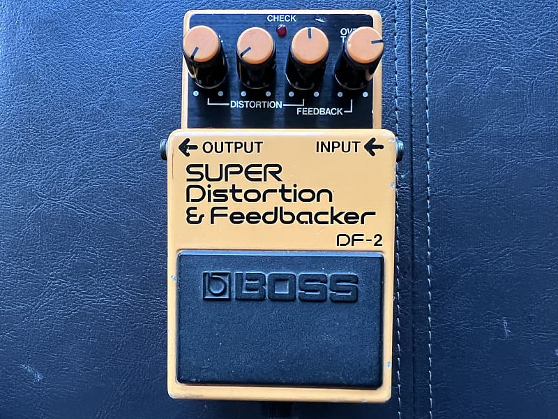 ギター BOSS DF-2 SUPER FEEDBACKER & DISTORTION 1987 Boss DF-2 Super Feedbacker & Distortion | The Music