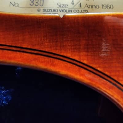 【中古美品】SUZUKI Violin No.330 1/2 Anno 1981 Suzuki No.330 4/4/Violin set [Used] Made in 1983 | eBay