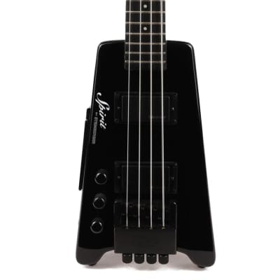 Steinberger Spirit XT-2 Standard Electric Bass, Left-Handed Black (with Gig Bag) image 3