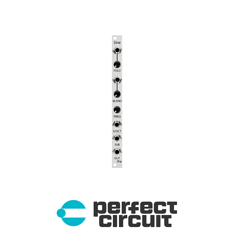 2hp Sine VCO (Silver) image 1
