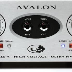 Avalon U5 Class A Active Instrument DI and Preamp image 8