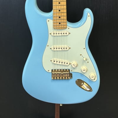G&L Custom Shop Legacy SSZ Electric Guitar - Aged Lake Placid Blue