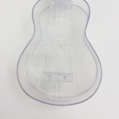 UK11 Transparent Soprano Ukulele 21" + Free Gig Bag, Pick - Clear / Acoustic / 21" Soprano image 10