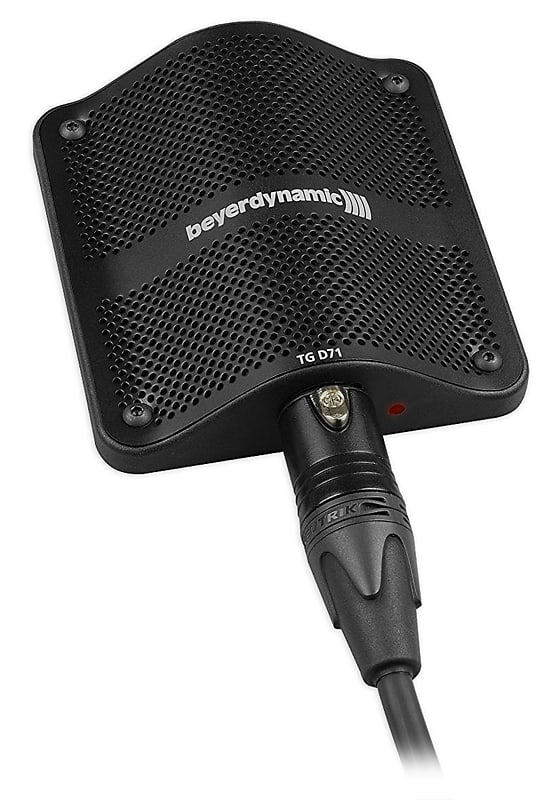 Beyerdynamic TG D71 Condenser Boundary Microphone Mic for Bass Drum/Cajon/Piano image 1