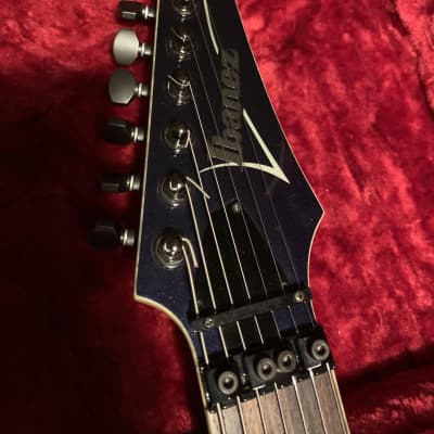 Ibanez K7 2001 - FireSpark Blue MIJ image 4