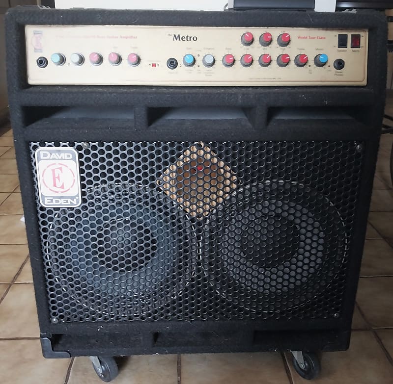 Eden Amplification The Metro 2x10 Bass Combo 2000s - Black