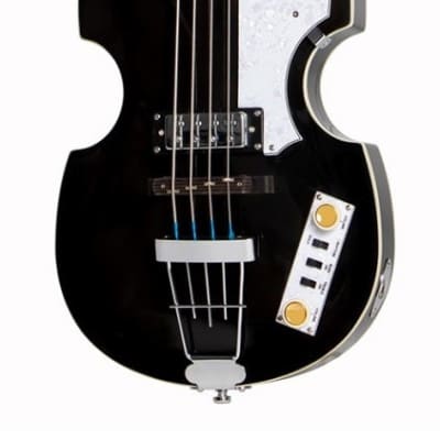 Hofner Violin Bass - Ignition Transparent Black - PRO for sale