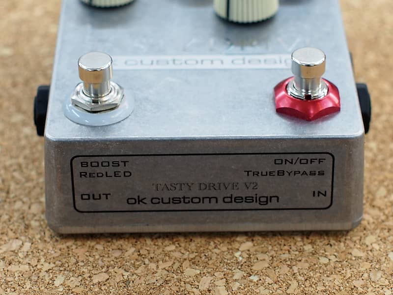 ok custom design Tasty Drive V2 Handmade Bass Overdrive | Reverb