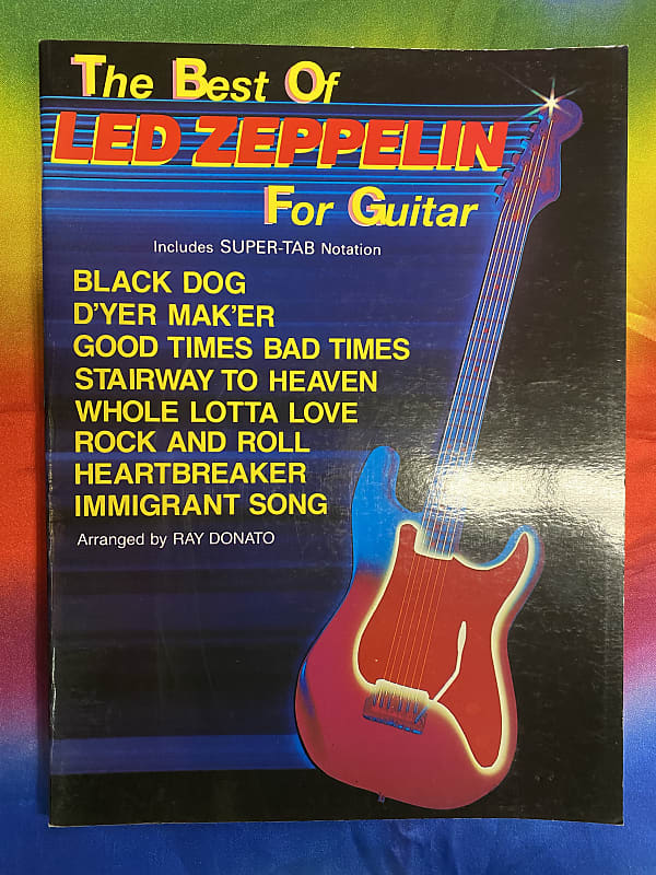 The best of Led Zep for guitar 2010s Reverb UK