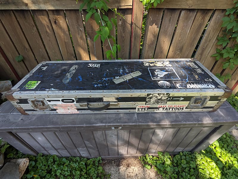 super heavy duty touring/flight case for P Bass guitar image 1