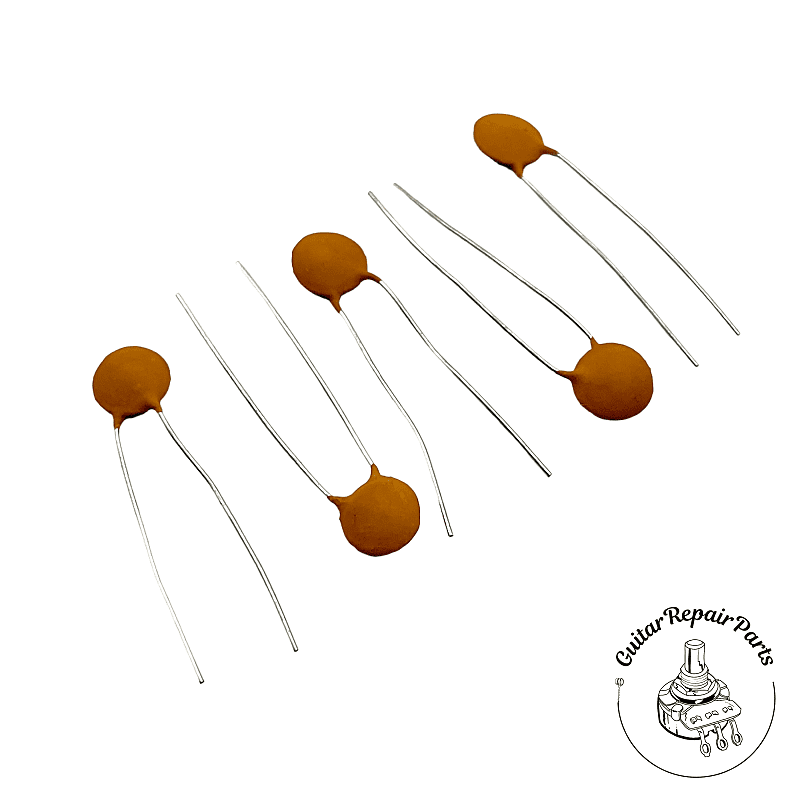 Ceramic Disc Tone Capacitors 01uf 100v 5 Pcs Reverb