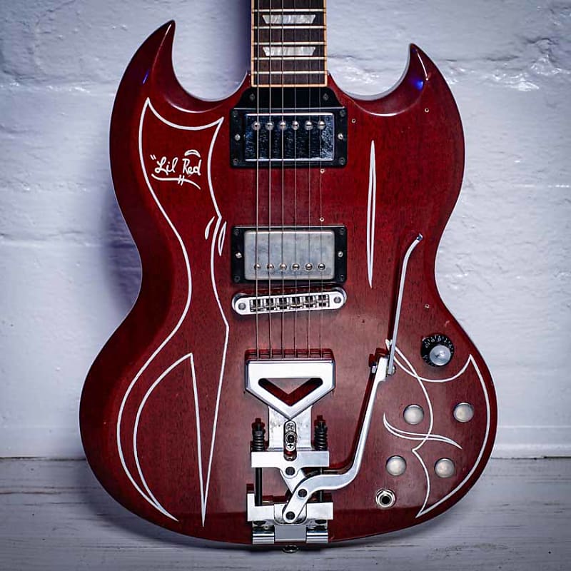 Gibson SG Lil Red ex Billy Gibbons ZZ Top 2000s - Cherry Gibson SG Lil Red ex Billy Gibbons ZZ Top 2000s - Cherry