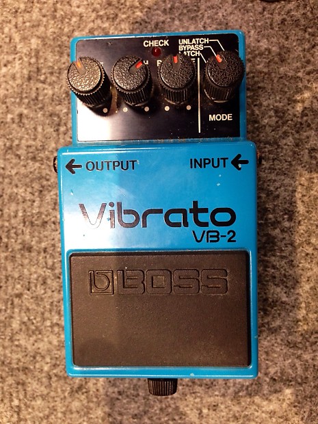 夏セール開催中 MAX80%OFF！ BOSS 1980's Vintage VB-2 pedal fx effects guitar Vibrato ギター