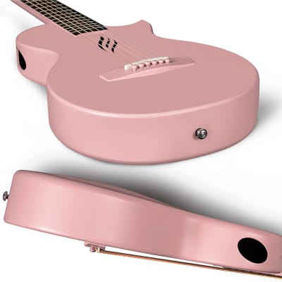 Enya NOVA GO Pink Acoustic Guitar "Pretty In Pink" image 5