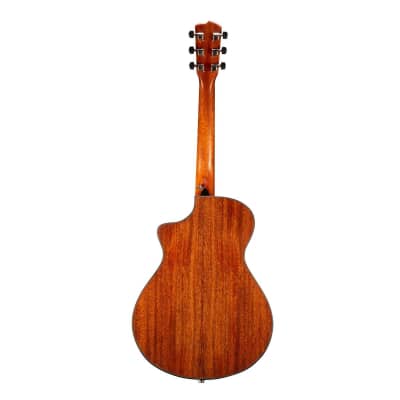 Breedlove Wildwood Concertina CE Acoustic Electric Guitar, Indian Laurel Fingerboard, African Mahogany image 10