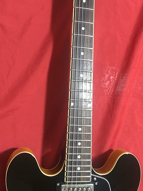 Burny RSA-55 Hollow Body 335 Style Electric Guitar