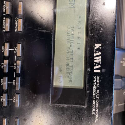 Kawai K5M Rackmount Digital Synthesizer Module 1987 - Black