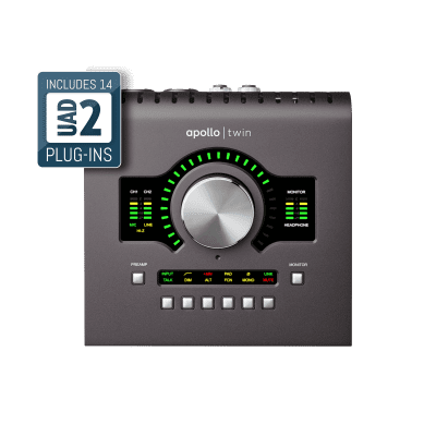 Universal Audio Apollo Twin DUO MkII Thunderbolt Audio Interface (Refurbished/New) image 1