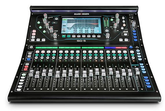 Allen And Heath SQ-5 48 In X 26 Out 16 Channel 96khz Digital Mixer image 1