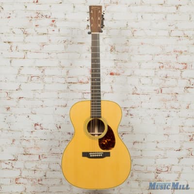 Martin OM-28E - Natural with Fishman Aura VT Enhance Electronics image 2