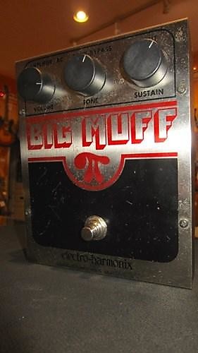 Vintage 1980 Electro-Harmonix Big Muff Pi V6 Fuzz Pedal image 1