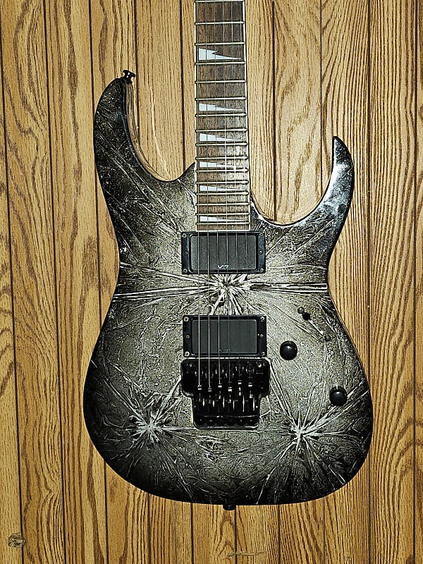 Ibanez RGR420EX-SAR Standard 2008 - Silver Arctic Frost image 1