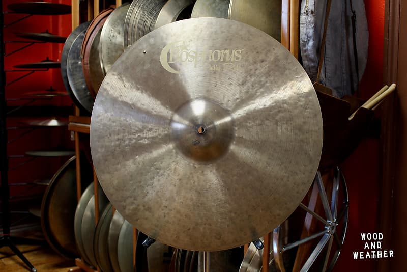 Used Bosphorus 21" Philly Ride Cymbal w/ Rivets 2050g Reverb